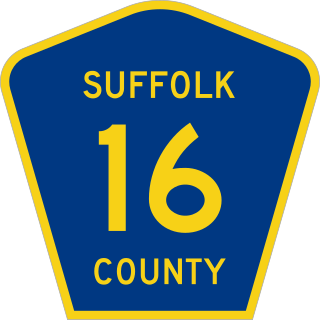 <span class="mw-page-title-main">County Route 16 (Suffolk County, New York)</span>
