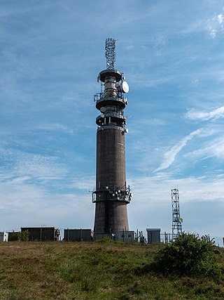 <span class="mw-page-title-main">Sutton Common BT Tower</span> Radio tower near Macclesfield, Cheshire, England