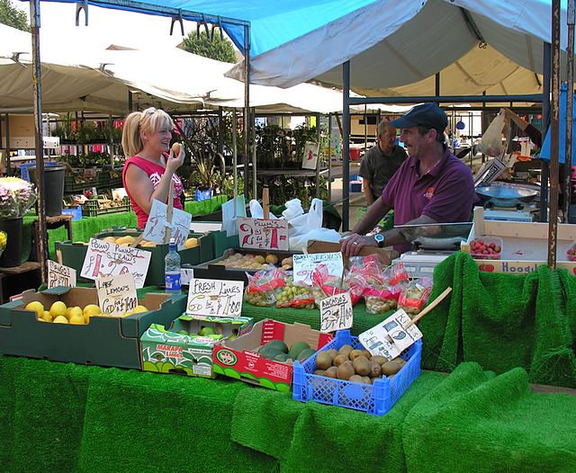 Sutton-in-Ashfield open air market (Tuesdays, Fridays and Saturdays)