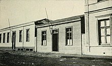 Una calle de Temuco en 1921.