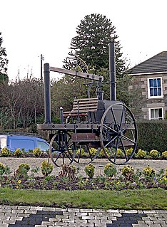 Tolgus Mount village in United Kingdom