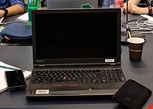 ThinkPad W541 (in front) ThinkPad W541 (cropped).jpg