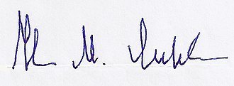 Signature in 1994 Thomas M. Seebohm. Signatur 1994.jpg