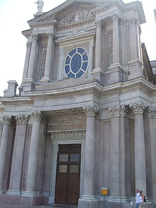 <span class="mw-page-title-main">San Carlo Borromeo, Turin</span> Church in Italy