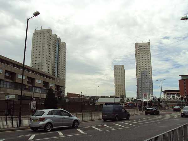 Tower blocks at Lower Edmonton