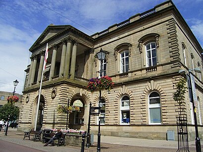 How to get to Accrington Town Hall with public transport- About the place