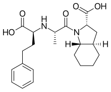 Trandolaprilat -- the active metabolite of trandolapril Trandolaprilat.svg