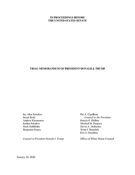 File:Trial Memorandum Of President Donald J. Trump.pdf