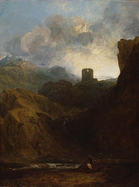 File:Turner - Dolbadern Castle, 1800, 031383.jpg