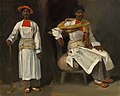 Deux études d'un Indien de Calcutta, assis et debout, v.  1823–24, Galerie nationale d'art