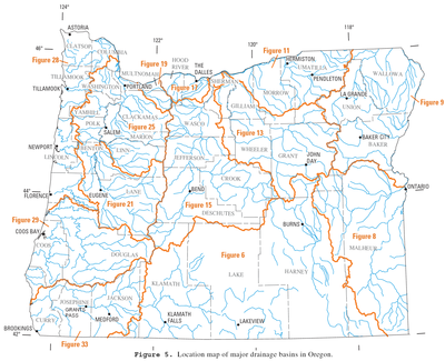 List of rivers of Oregon