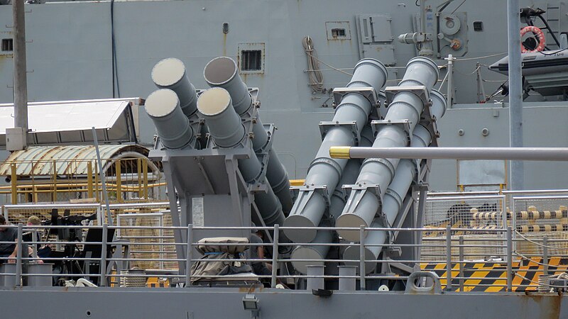 File:USS Lake Erie Cruiser - Harpoon Missile Launchers.jpg