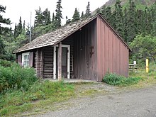 Upper Toklat River Cabin No. 24, built in 1931 to a standard design of the NPS Branch of Plans and Designs Upper Toklat Ranger Station.jpg