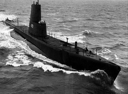 Pakistan's PNS Ghazi, the Pakistani submarine which sank during the 1971 Indo-Pakistani War under mysterious circumstances[26] off the Visakhapatnam coast.