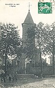 L'église vers 1913.