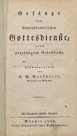 <span class="mw-page-title-main">Christoph Bernhard Verspoell</span> German priest and hymnwriter (1743–1818)