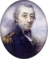 An saiyang ama na si, Vice-Admiral William Fairfax, pininta kan 1798