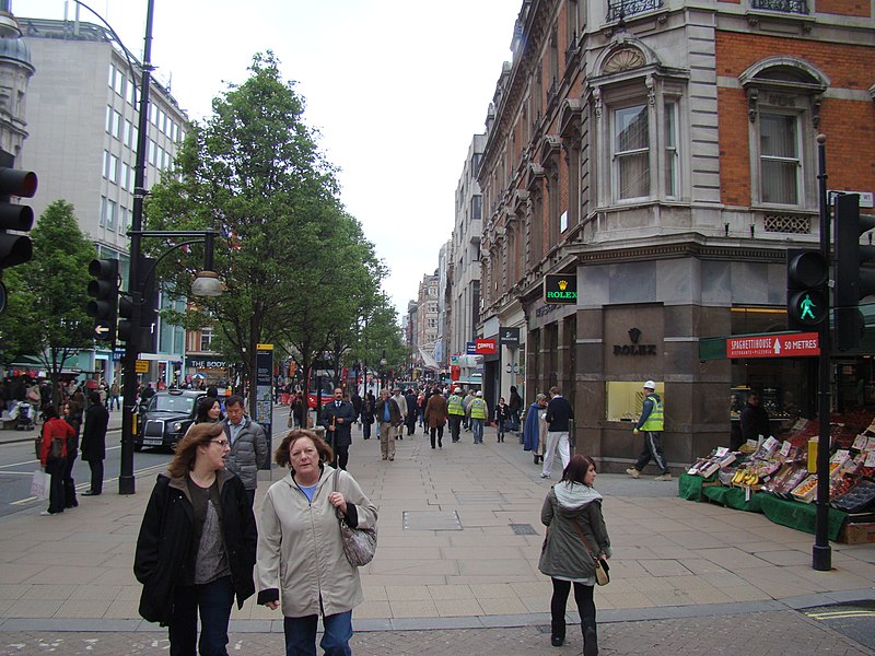 File:View along Oxford Street from Duke Street - geograph.org.uk - 2929374.jpg