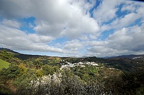 View of Júzcar