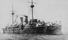 Armored cruiser Vizcaya (around 1898)