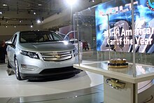 The Chevrolet Volt won the COTY award in 2011. Volt Volt MT COTY WAS 2011 838.JPG