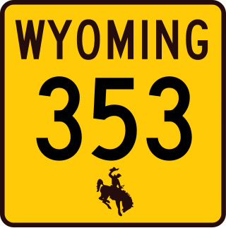 <span class="mw-page-title-main">Wyoming Highway 353</span>