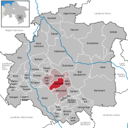 Westfeld – Mappa