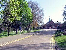 Whitgift School; view from main entrance, April 2020 Whitgift School; view from main entrance April 2020.jpg