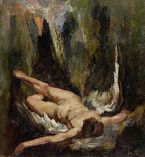 Willem de Zwart (1885/1931): The fallen Angel, Rijksmuseum.