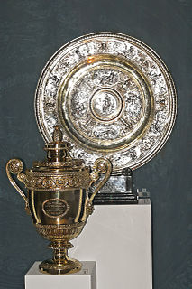 Venus Rosewater Dish The trophy awarded to the winner of the Womens Singles competition at the Championships, Wimbledon