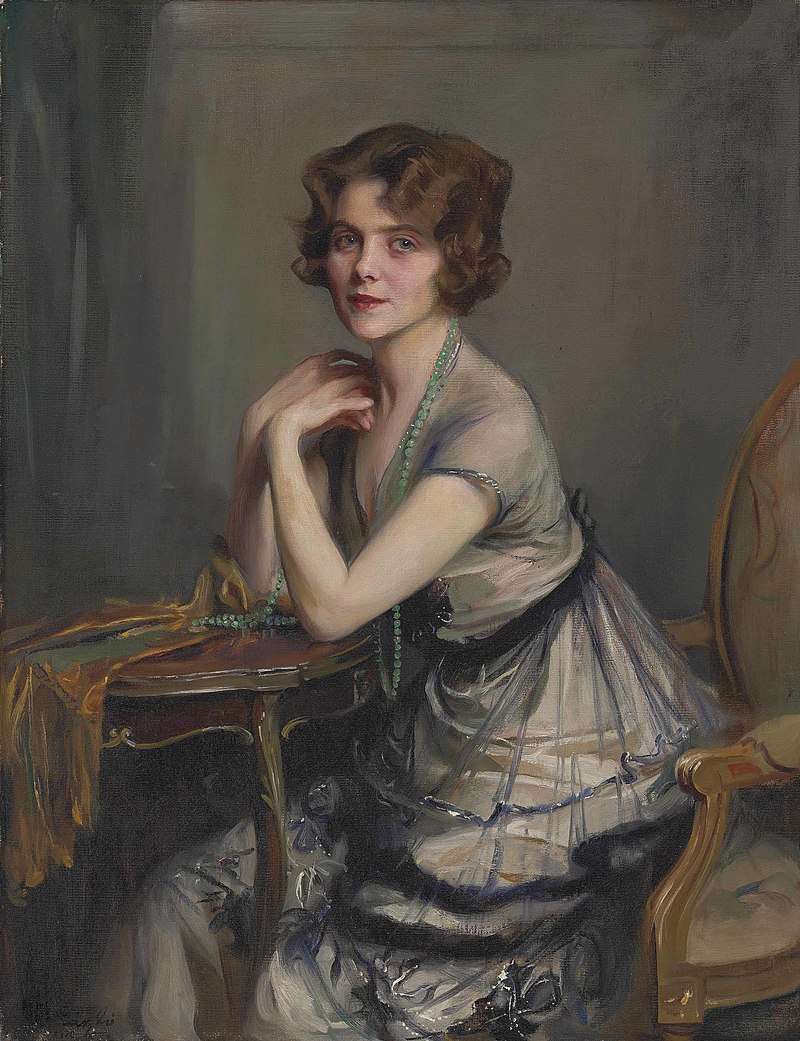 Winnie Melville, Mrs Derek Oldham, by Philip Alexius De László (1869-1937).jpg