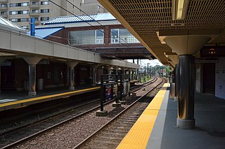 Wonderland station Boston MBTA subway station