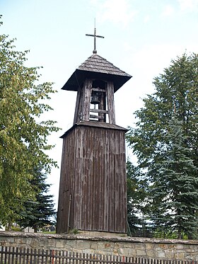 Wooden bell tower, Sihelné, C-P9096396.jpg
