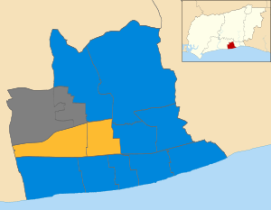 Worthing UK local election 2007 map.svg