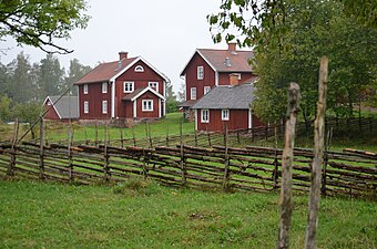 Sörgården i Åsens by.