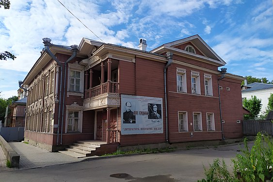 210 Жилой дом Ситникова (деревянный), Вологда Автор — Nastoal