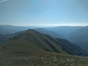 Поглед на Куртово Ќуле од запад