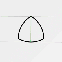 Animation of parallel supporting lines around a Reuleaux triangle. 00-02 Tau - Square - Reuleaux Wikipedia.gif