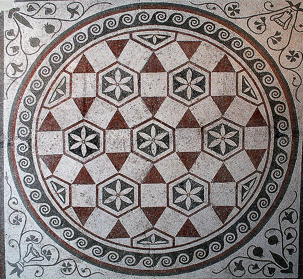 File:0 Mosaïque de sol géometrique - Pal. Massimo - Rome.JPG