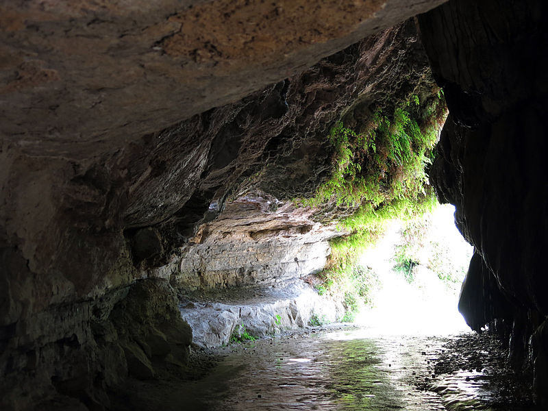 File:158 Balma rere el salt d'aigua del Tenes, Sant Miquel del Fai.JPG