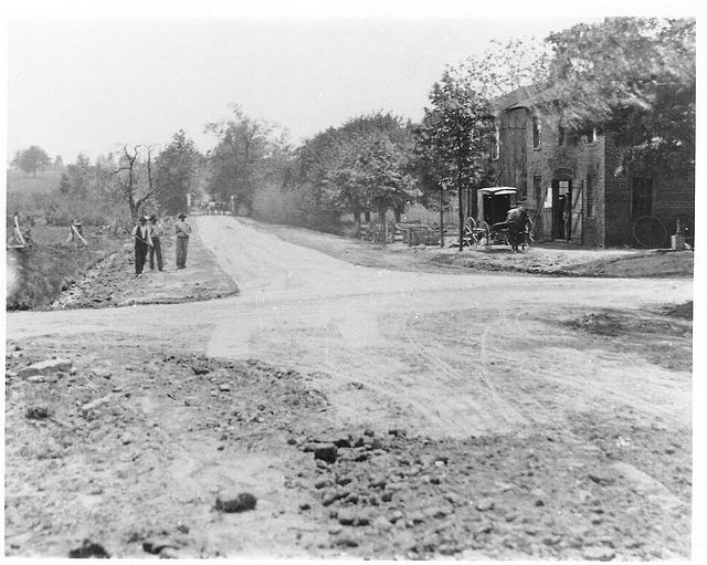 Trenton-New Brunswick Turnpike, the future U.S. Route 1 through Mercer County, 1904