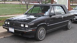 1985 Renault Alliance convertible