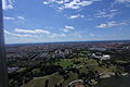 Blick vom Olympiaturm über München.