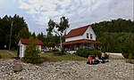 Thumbnail for File:20150704 - 074 - Flowerpot Island, Fathom Five National Marine Park, Ont. - Flowerpot Island Light Station - Lightkeeper's Dwelling.jpg