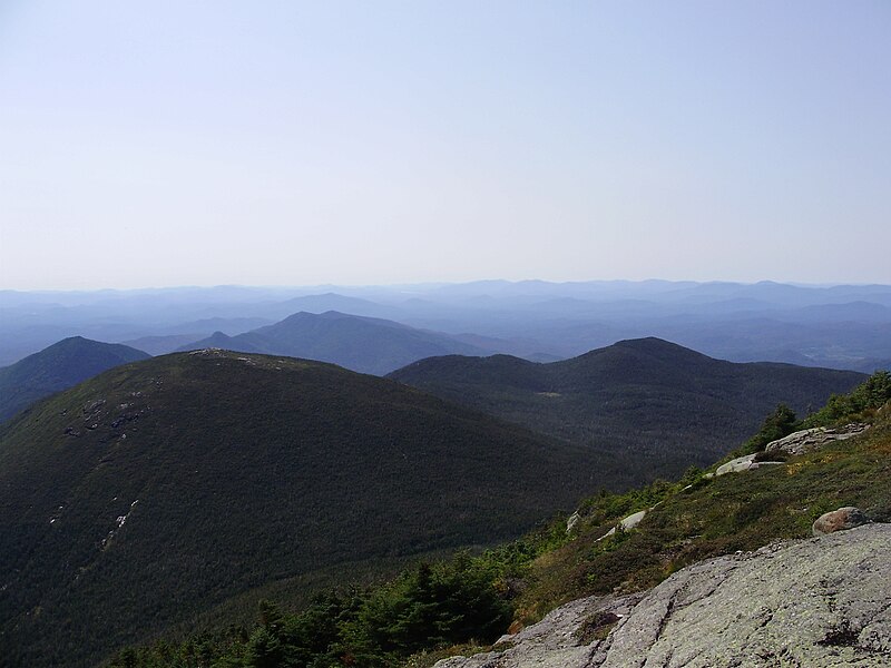 File:2016-09-04 12 41 21 View southwest from the southeast side of the summit of Mount Marcy in Keene, Essex County, New York.jpg