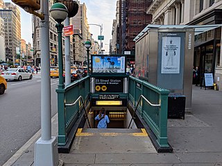 23rd Street station (BMT Broadway Line) New York City Subway station in Manhattan