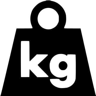 File:400x400px-kilogram weight.svg