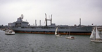 A109 Bayleaf RFA fleet replenishment vessel