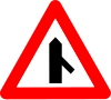 A12.1: Dangerous side road with a non-priority road