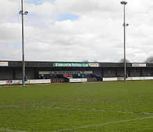 Emerald Park, the club's previous home ground A view of Gorleston Football Ground.JPG